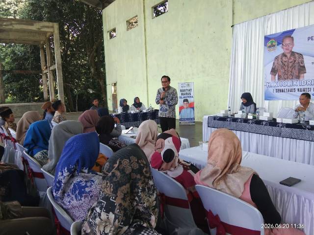 Menghadiri Kegiatan Reses Anggota DPRD Provinsi Jawa Tengah